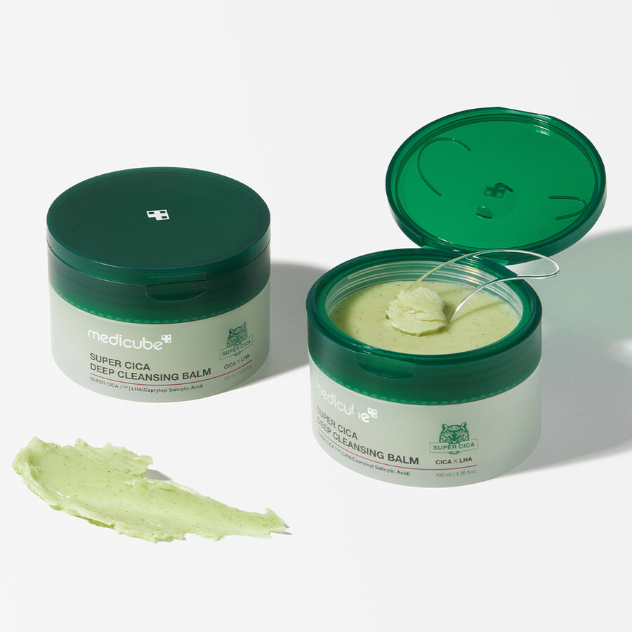 medicube super cica exfoliating cleansing balm
