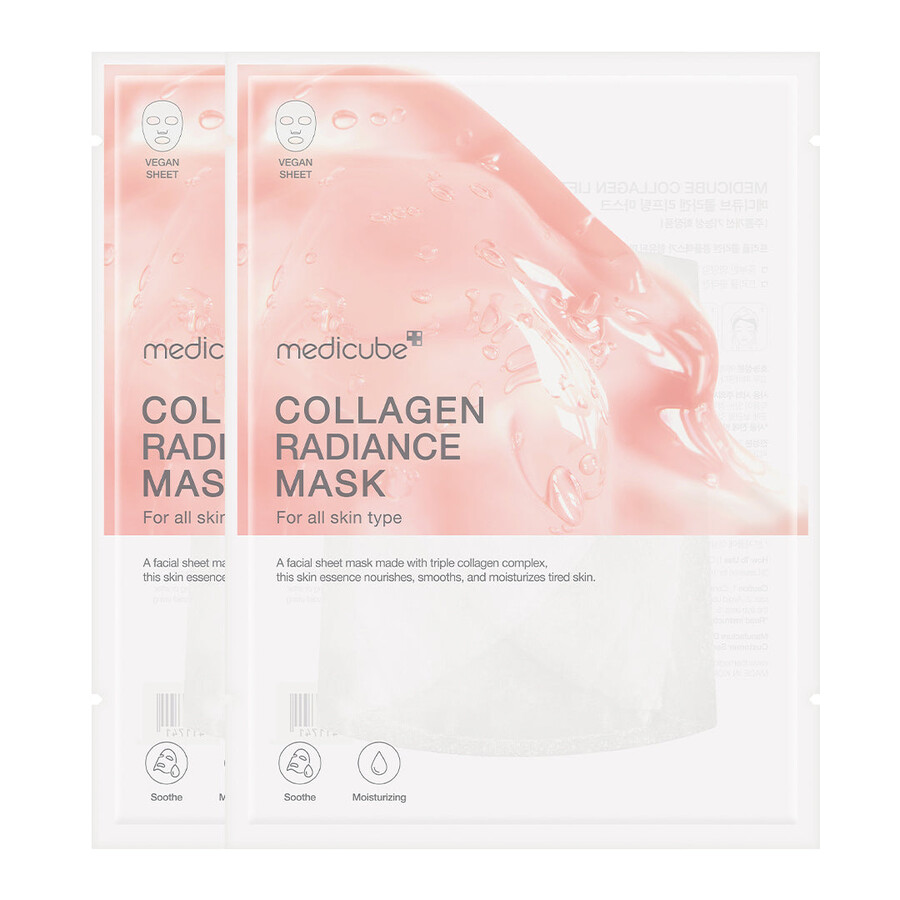 medicube collagen radiance mask