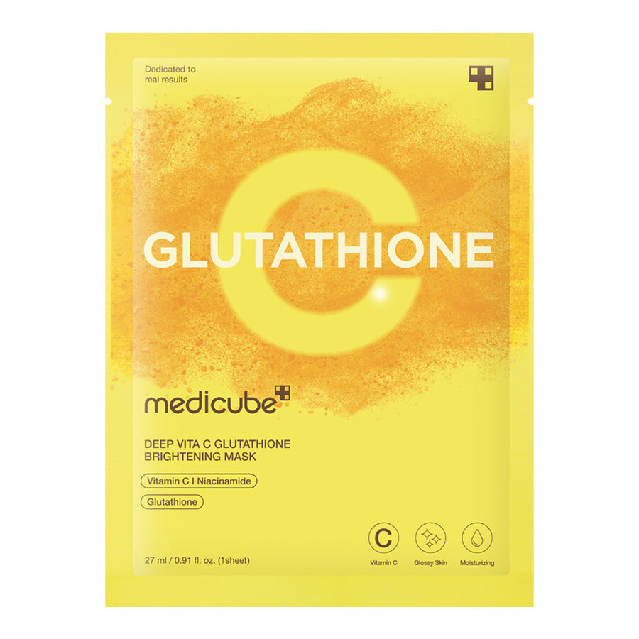 medicube deep vita c glutathione mask