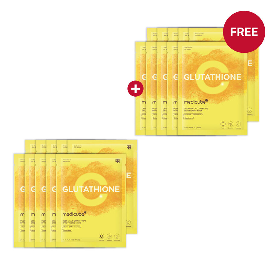 medicube deep vita c glutathione mask