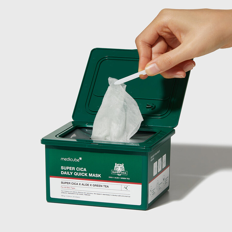 medicube super cica daily quick masks