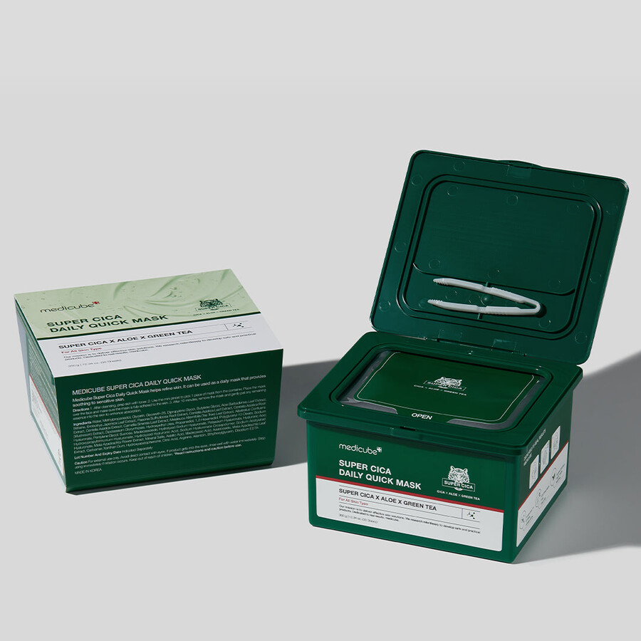 medicube super cica daily quick masks