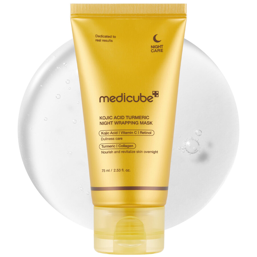 medicube kojic acid turmeric overnight wrapping mask