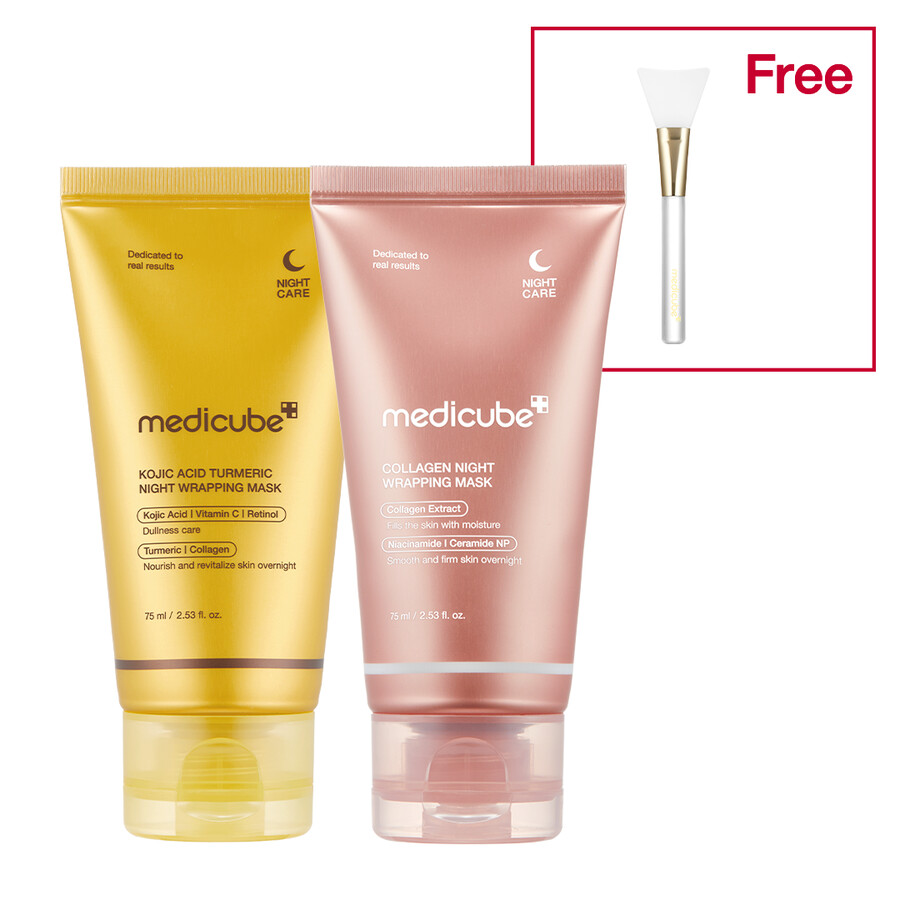 medicube kojic acid turmeric overnight wrapping mask