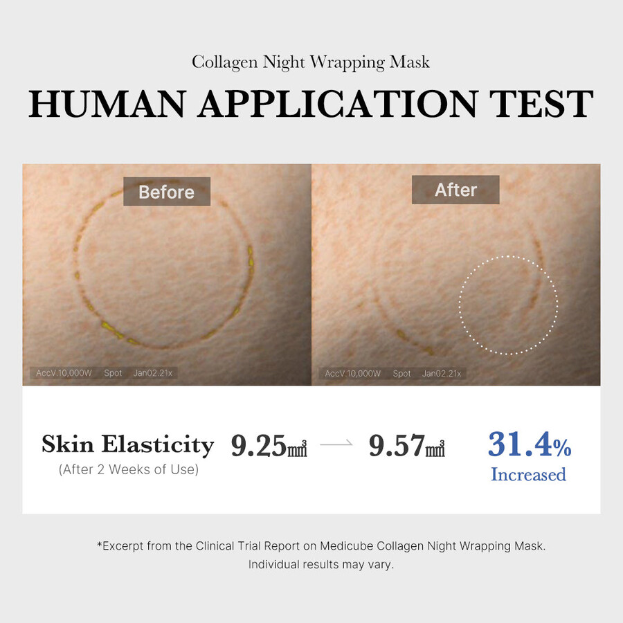 medicube collagen night wrapping mask