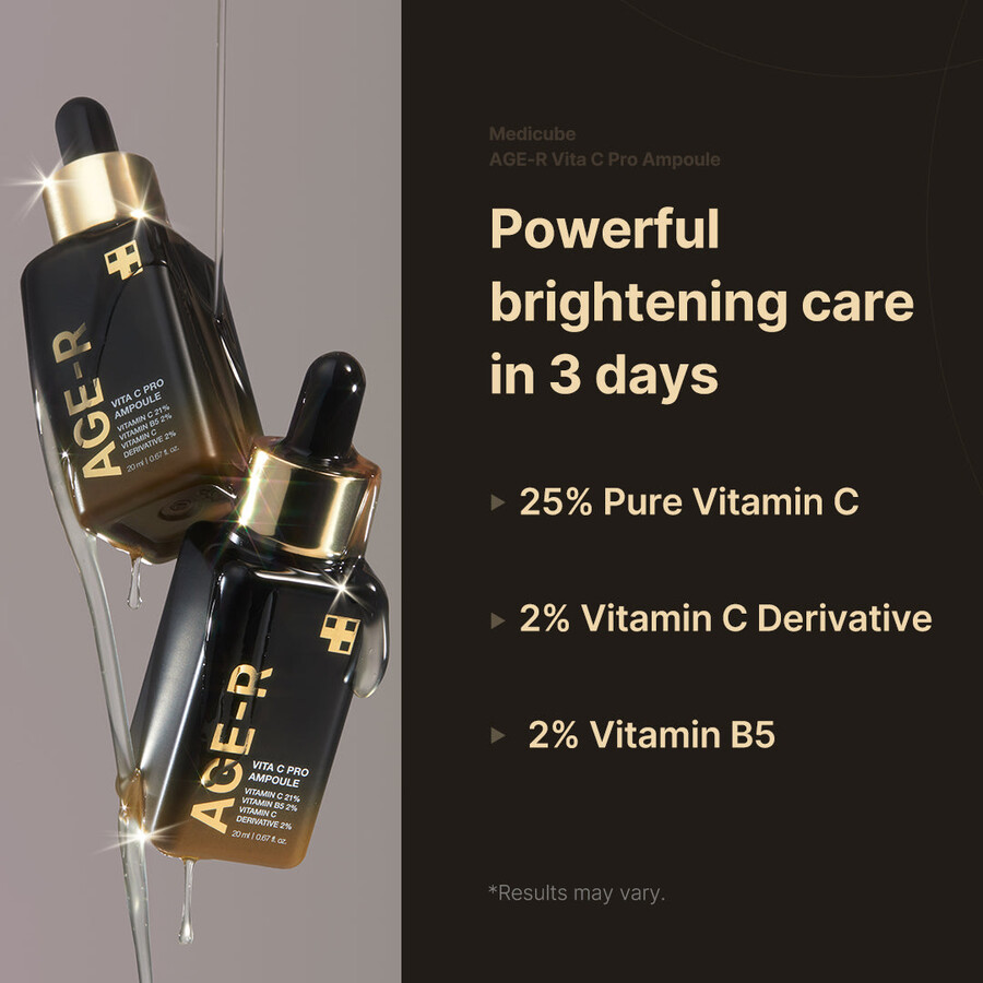 medicube age-r vita c pro ampoule