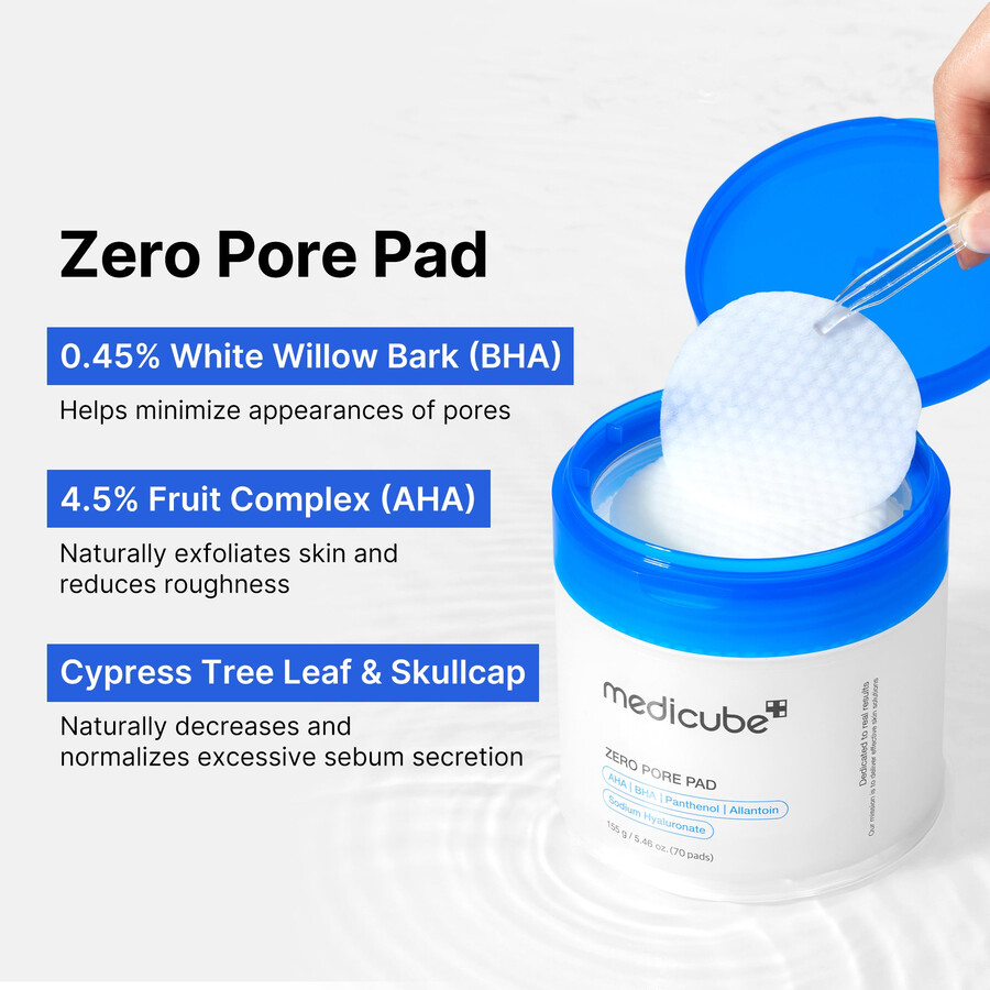 medicube zero pore pads