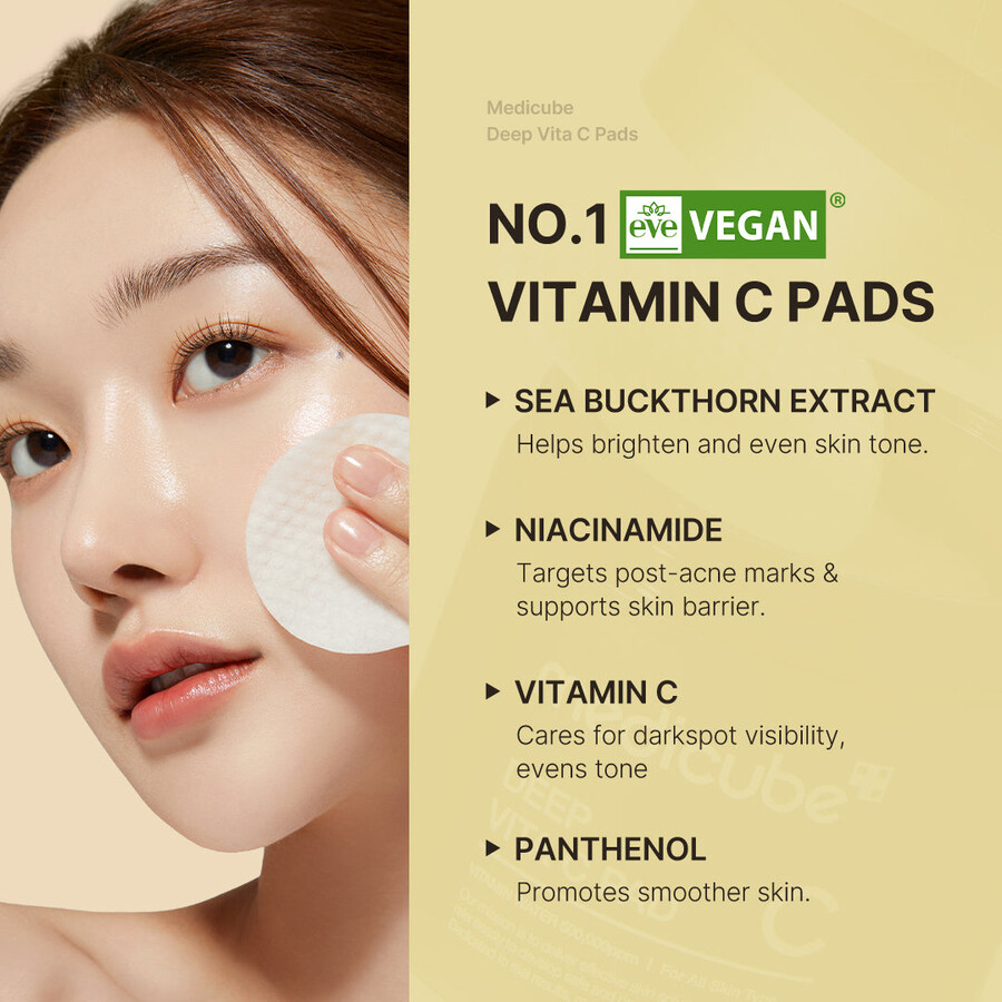 medicube deep vita c pads